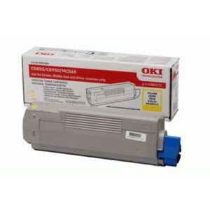 OKI toner 43865721 original gul 6.000 sidor från OKI hos Kitchentime.